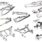 Silver Billet Machined Alloy Suspension Upgrade Kit for Arrma 1/8 Kraton 6S BLX