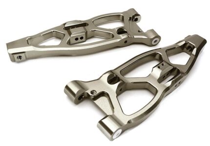 Billet Machined Front Lower Suspension Arms for Arrma 1/8 Kraton 6S BLX AR330219