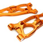 Billet Machined Front Lower Suspension Arms for Arrma 1/8 Kraton 6S BLX AR330219