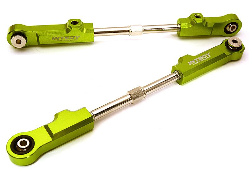 C28733GREEN Machined Rear Upper Suspension Linkages for Arrma 1/8 Kraton 6S BLX AR330221 - Image 1