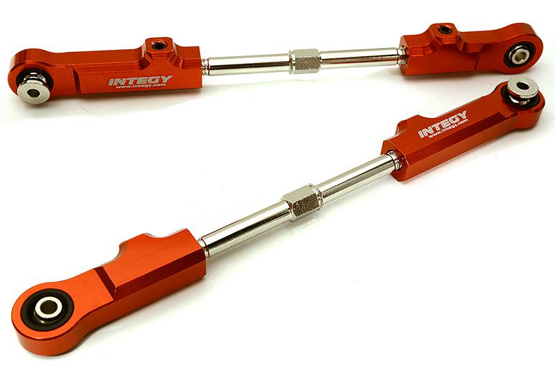 C28733RED Machined Rear Upper Suspension Linkages for Arrma 1/8 Kraton 6S BLX AR330221 - Image 1