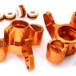 Orange Steering Knuckles Upgrade for Arrma Kraton 6S BLX 1/8 Scale AR330505