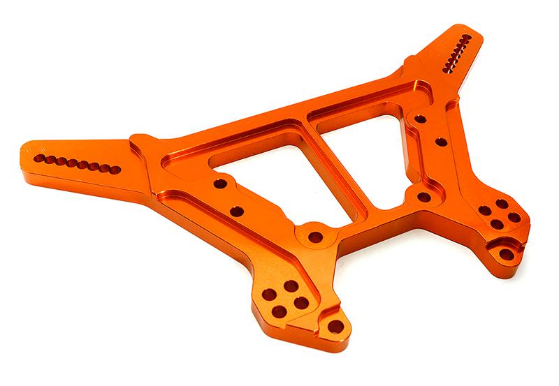 C28737ORANGE Billet Machined Rear Shock Tower for Arrma 1/8 Kraton 6S BLX - Orange AR330222 - Image 1