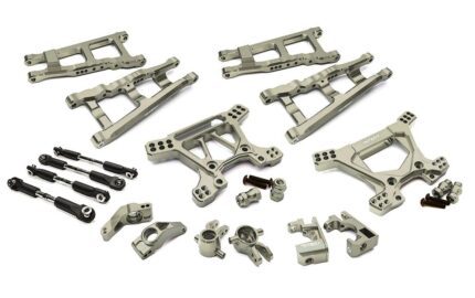 Billet Machined Alloy Suspension Kit for Traxxas 1/10 Hoss & Rustler 4X4