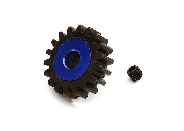 C28751BLUE Machined 5mm Bore 18T Pinion Gear for Arrma 1/8 Kraton 6S BLX (MOD1) ARA310965 - Image 1