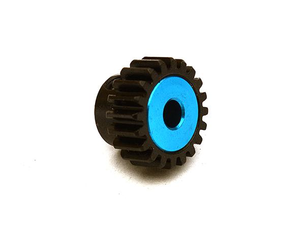 C28753LIGHTBLUE Machined 0.125 Bore 20T Pinion Gear for Tamiya 1/10 TA07 PRO & M-07 (0.6 MOD) - Image 1