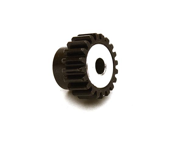 C28753SILVER Machined 0.125 Bore 20T Pinion Gear for Tamiya 1/10 TA07 PRO & M-07 (0.6 MOD) - Image 1