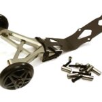 Billet Machined Wheelie Bar for Traxxas 1/10 Revo & E-Revo (-2017) (Grey)