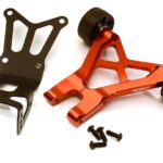 Red Billet Machined Wheelie Bar for Losi 1/5 Desert Buggy XL-E