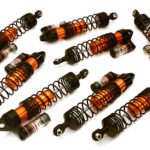 Machined Piggyback Shock Set (8) for Traxxas 1/10 Scale E-Maxx Brushless 3762A