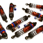 Machined Piggyback Shock Set (8) for Traxxas 1/10 Scale E-Maxx Brushless 3762A