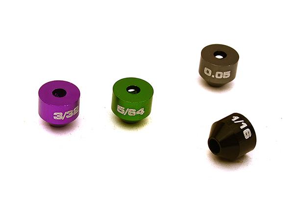 C28791 Alloy Tool Tip Color Coding Identifier Add-On (4) for Standard Sizes w/ 3mm ID - Image 1