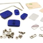 Billet Machined Side Mirror Set for Custom 1/14 Semi-Tractor Truck