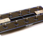 Blue 20 Positions Pinion Gear Carrying Storage Rack for 1/8 & 5mm Shaft