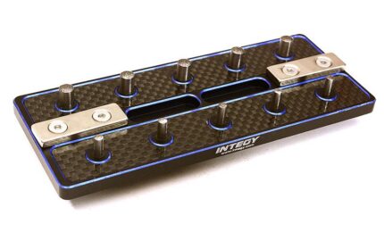 Blue 20 Positions Pinion Gear Carrying Storage Rack for 1/8 & 5mm Shaft