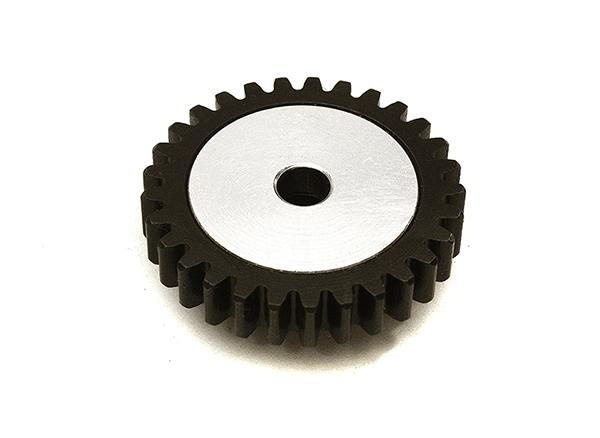 C28796SILVER Billet Machined Mod 1 Pinion Gear 29T, 5mm Bore/Shaft for Brushless Electric R/C - Image 1