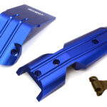 Billet Machined Alloy Front Skid Plates (2) for Traxxas 1/10 E-Revo 2.0 8637