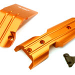 Billet Machined Alloy Front Skid Plates (2) for Traxxas 1/10 E-Revo 2.0 8637