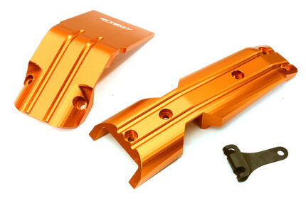 Billet Machined Alloy Front Skid Plates (2) for Traxxas 1/10 E-Revo 2.0 8637