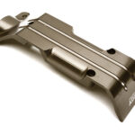 Billet Machined Alloy Rear Skid Plate for Traxxas 1/10 E-Revo 2.0 - Grey 8637