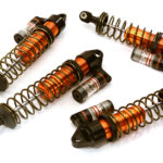 Piggyback Shock Set (4) for Traxxas 1/10 Stampede 4X4 & Rustler 4X4 3765 3766