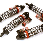 Piggyback Shock Set (4) for Traxxas 1/10 Stampede 4X4 & Rustler 4X4 3765 3766