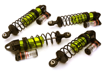 Billet Machined Piggyback Shock Set (4) for Traxxas 1/10 Bandit 2WD