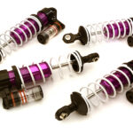 Billet Machined Piggyback Shock Set (4) for Traxxas 1/10 Bandit 2WD
