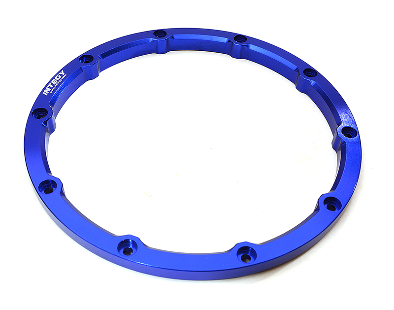 C28807BLUE Billet Machined Beadlock Ring Inside (1) for Losi 1/5 Desert Buggy XL-E - Blue - Image 1