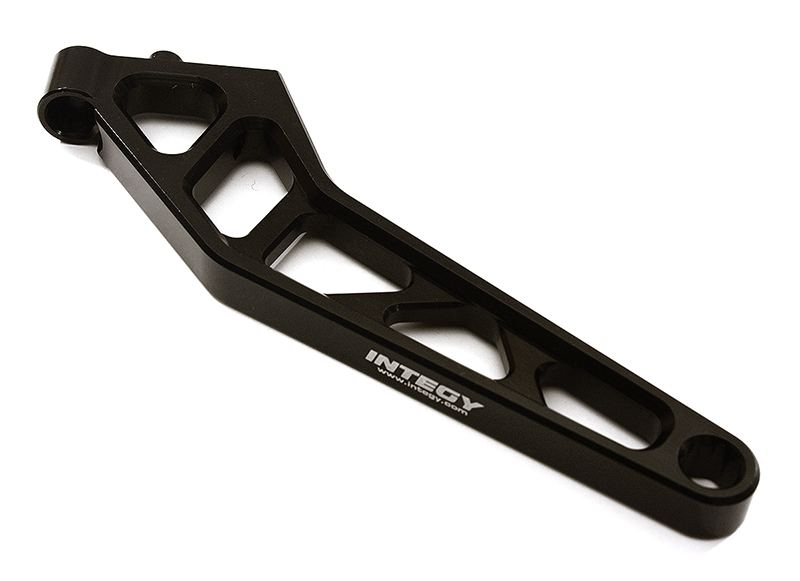 C28811BLACK Billet Machined Rear Chassis Brace for Losi 1/5 Desert Buggy XL-E - Image 1