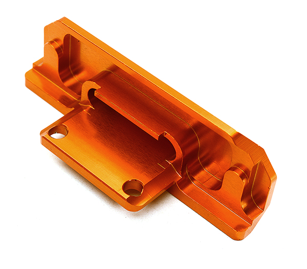 C28814ORANGE Billet Machined Front Bumper for Arrma 1/8 Kraton 6S BLX AR320432 - Image 1