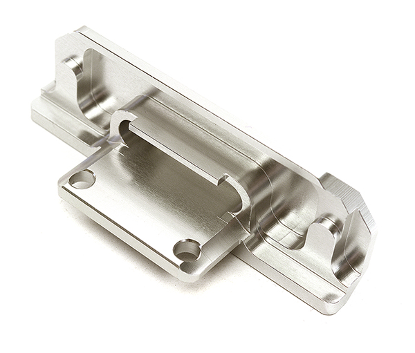 C28814SILVER Billet Machined Front Bumper for Arrma 1/8 Kraton 6S BLX AR320432 - Image 1