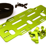 Adjustable Battery Mount Plate w/Straps for Arrma 1/8 Kraton 6S BLX Req AR320192