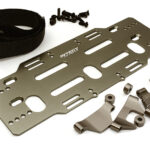 Adjustable Battery Mount Plate w/Straps for Arrma 1/8 Kraton 6S BLX Req AR320192
