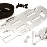 Adjustable Battery Mount Plate w/Straps for Arrma 1/8 Kraton 6S BLX Req AR320192