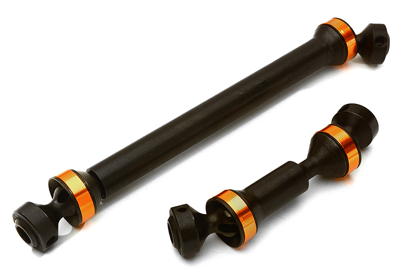 C28821ORANGE Dual Joint Telescopic Center Drive Shafts for Traxxas 1/10 E-Revo(-2017) 5451X - Image 1