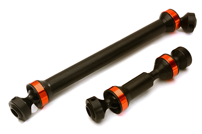 C28821RED Dual Joint Telescopic Center Drive Shafts for Traxxas 1/10 E-Revo(-2017) 5451X - Image 1