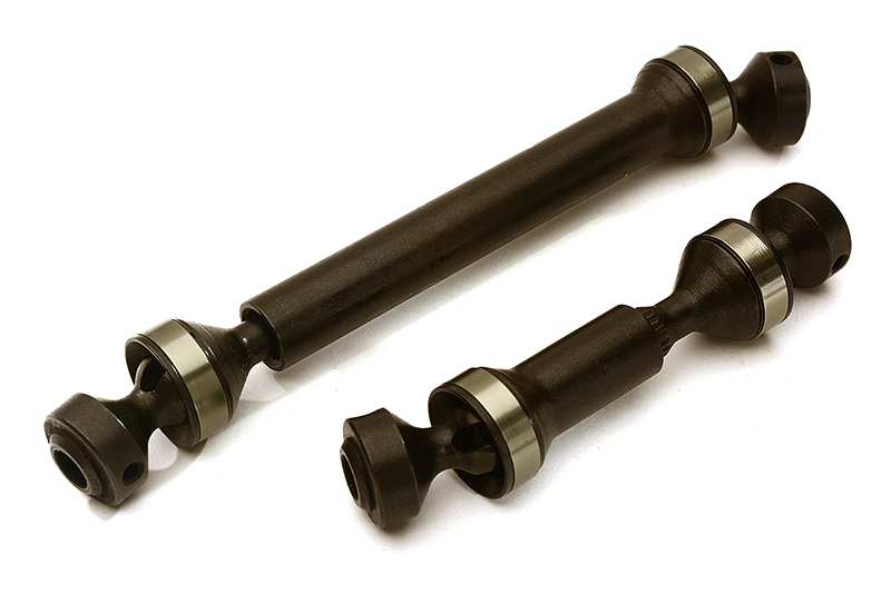 C28822GREY Billet Machined Center Drive Shafts for Traxxas 1/10 E-Maxx Brushless 5151 - Image 1