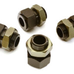 Billet Machined Wheel Adapter 24mm Hex (4) for Losi 1/5 Desert Buggy XL-E & 2.0