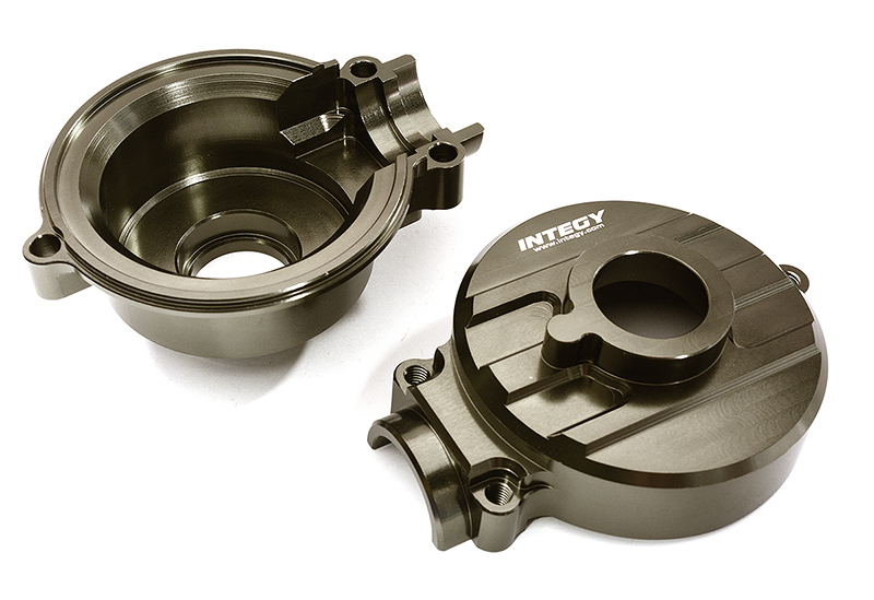 C28828GREY Billet Machined Gearbox Housing for Losi 1/5 Desert Buggy XL-E - Image 1