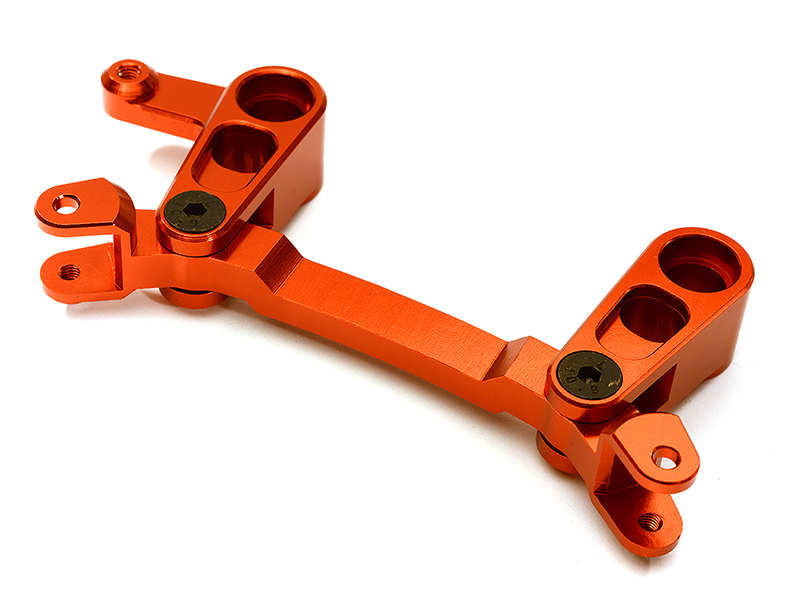 C28831RED Machined Steering Bellcrank Set for Arrma 1/10 Granite 4X4 3S BLX ARA340179 - Image 1