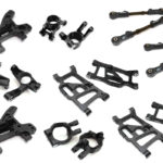 Black Billet Machined Upgrade Conversion Kit for Losi 1/5 Desert Buggy XL-E 1.0
