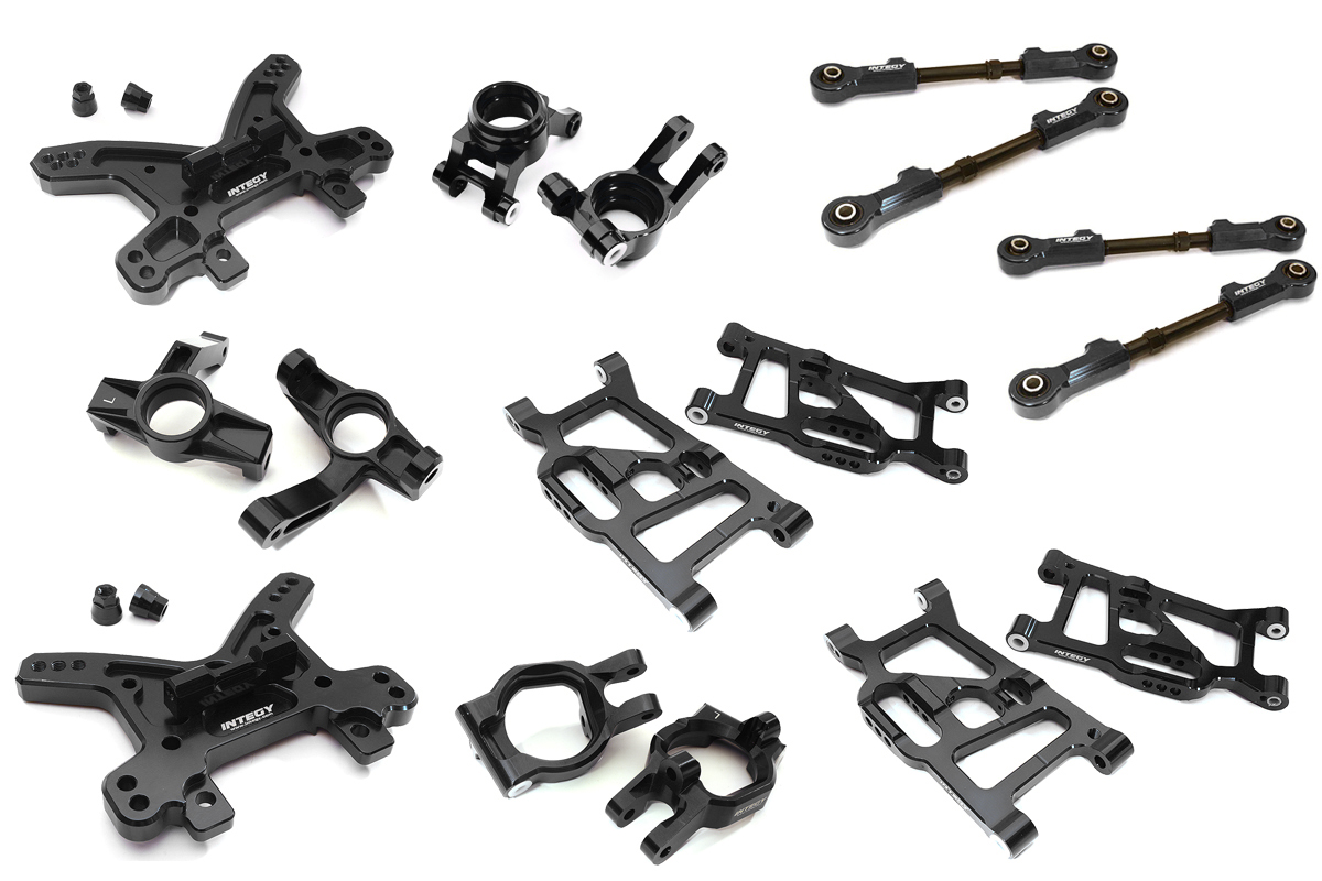 C28832BLACK Black Billet Machined Upgrade Conversion Kit for Losi 1/5 Desert Buggy XL-E 1.0 - Image 1