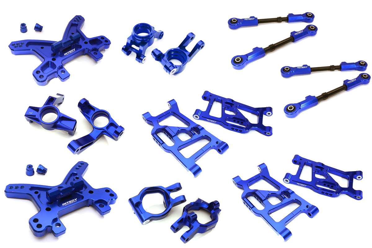 C28832BLUE Blue Billet Machined Upgrade Conversion Kit for Losi 1/5 Desert Buggy XL-E 1.0 - Image 1