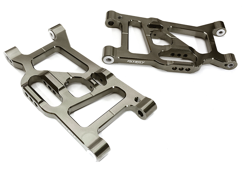 C28833GREY Billet Machined Lower Suspension Arms for Losi 1/5 Desert Buggy XL-E & 2.0 - Image 1