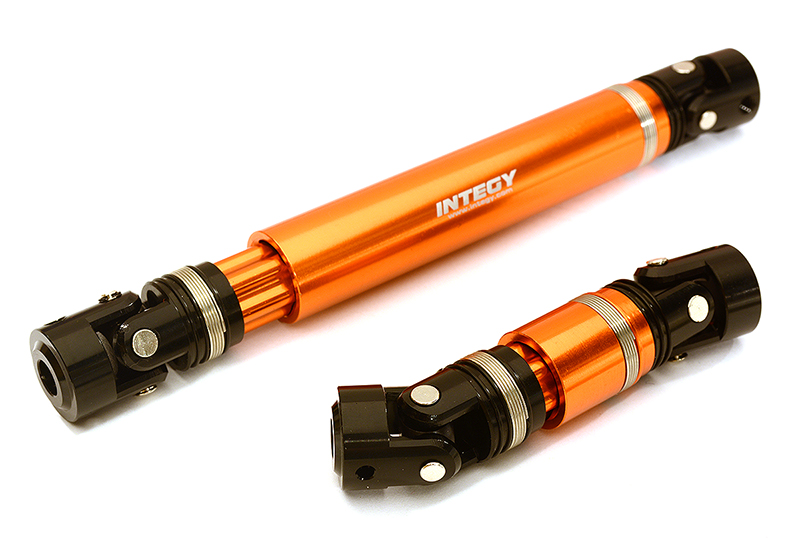 C28840ORANGE Billet Machined Alloy Center Drive Shafts for Traxxas 1/10 E-Revo 2.0 8655 8658 - Image 1