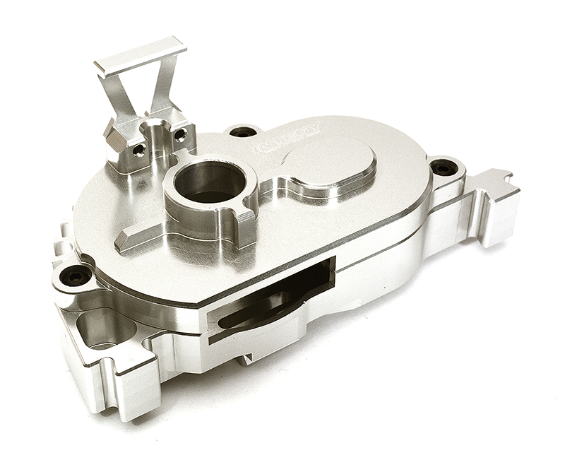 C28847SILVER Billet Fixed Motor Mount Gear Cover for Arrma 1/10 Granite 4X4 3S BLX ARA311032 - Image 1