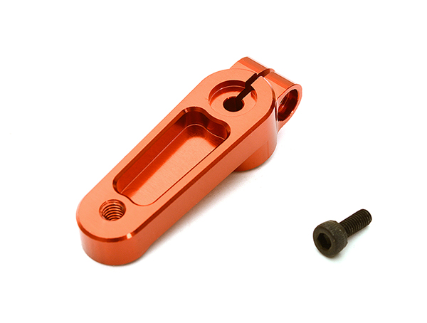 C28848RED Billet Machined Steering Servo Arm for Losi 1/5 Desert Buggy XL-E - Image 1