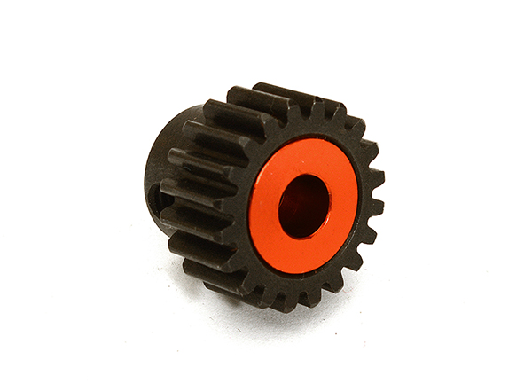 C28849RED 5mm Bore 0.8 MOD 20T Pinion Gear for Arrma 1/10 Granite 4X4 3S BLX ARAC7878 - Image 1