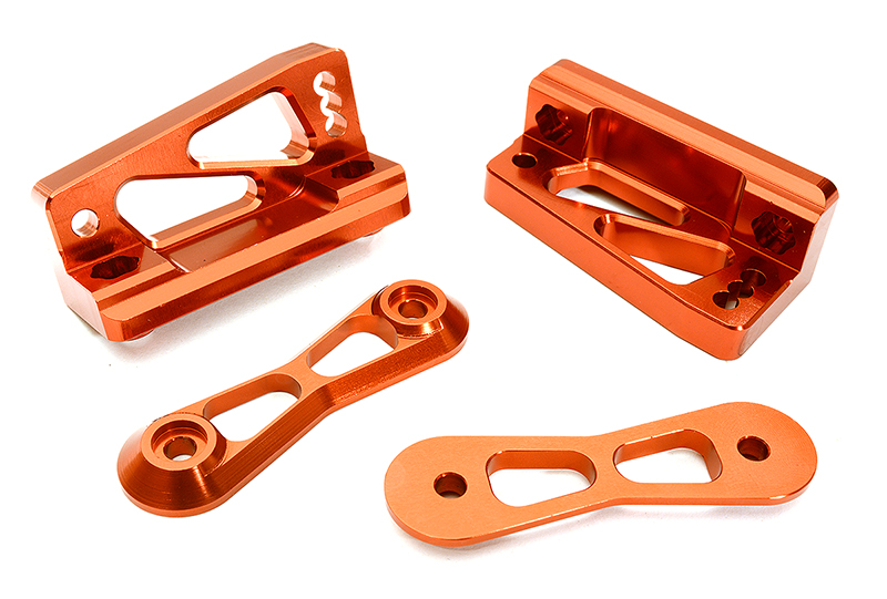 C28853RED Machined Rear Wing Mount Upper Bracket for Losi 1/5 Desert Buggy XL-E & 2.0 - Image 1